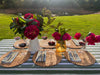 Olive Green Stripe Tablecloth