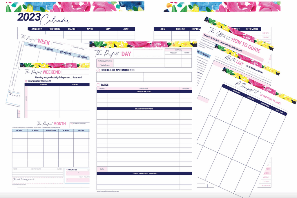 House Paddock's Quarterly Planner